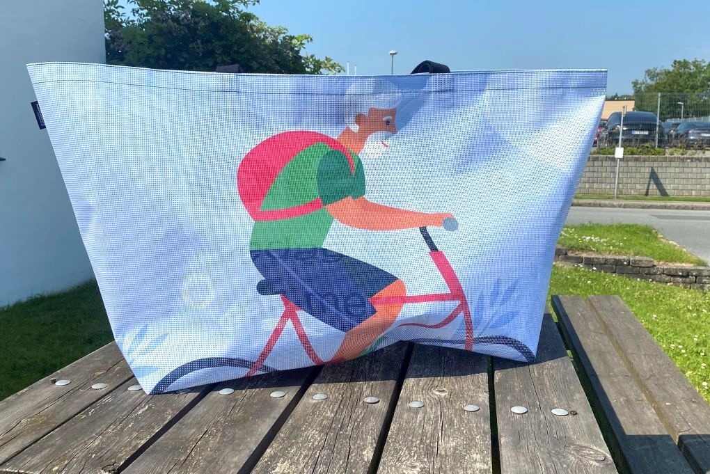 big bag, bannerbags, huset venture kolding, hvshop.dk